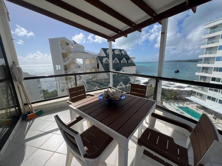 Penthouse Con Vista Al Mar Y Balcon Apartment San Andres  Bagian luar foto