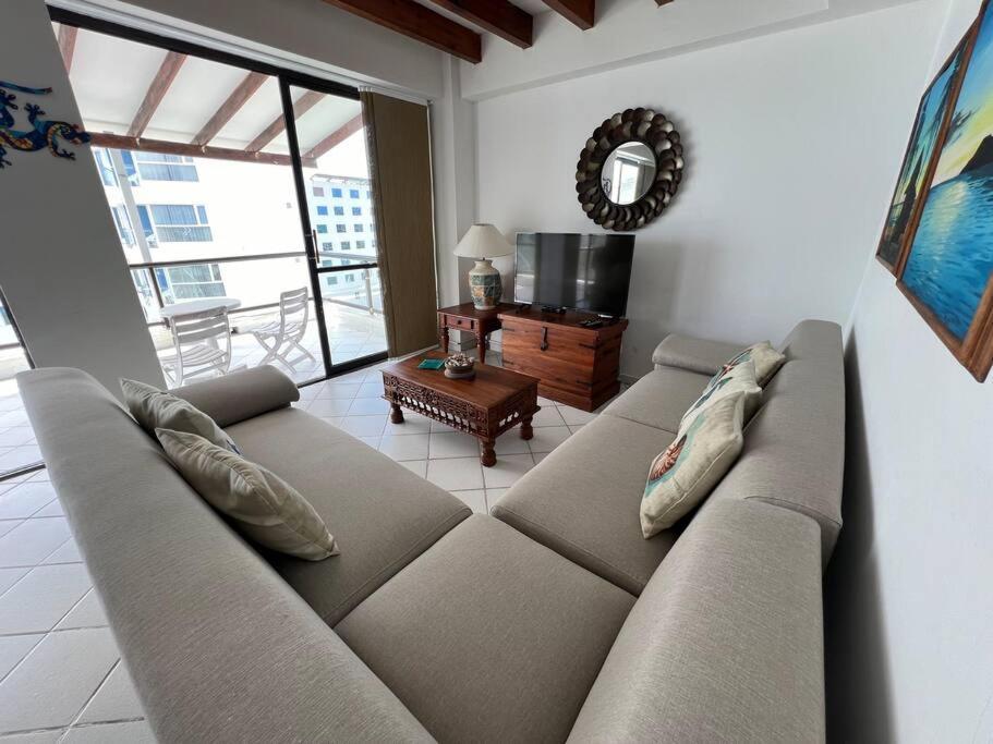 Penthouse Con Vista Al Mar Y Balcon Apartment San Andres  Bagian luar foto