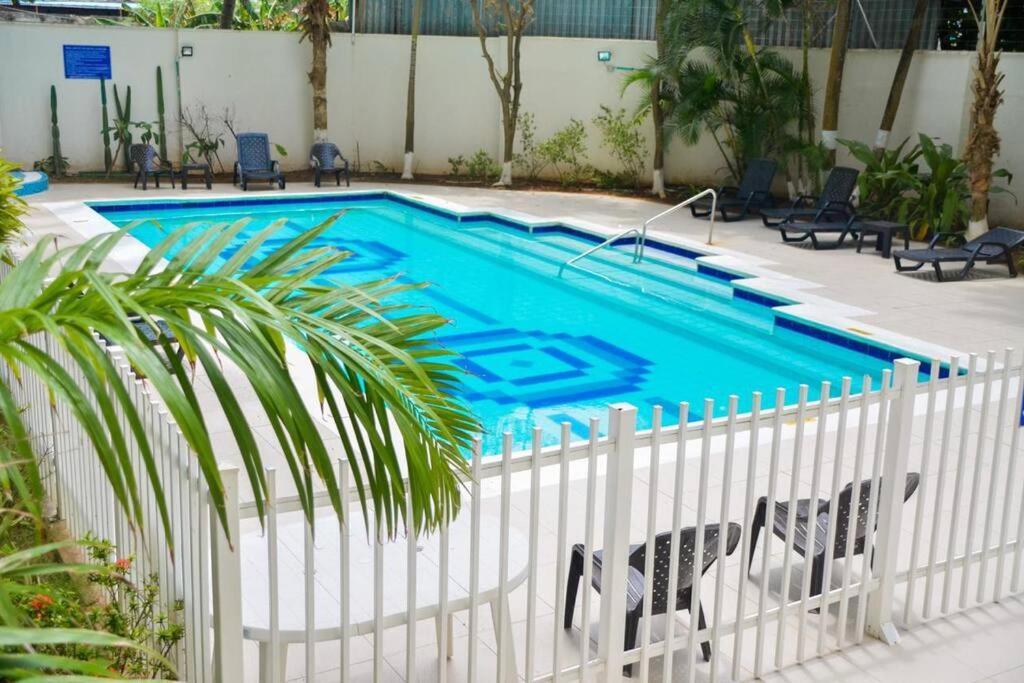 Penthouse Con Vista Al Mar Y Balcon Apartment San Andres  Bagian luar foto
